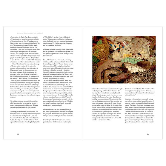 Hyundai Commission 2023: El Anatsui Behind the Red Moon